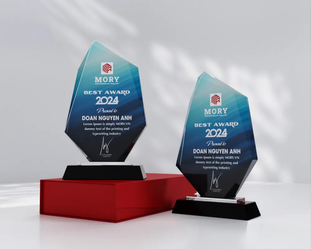 Kỷ niệm chương pha lê PL11